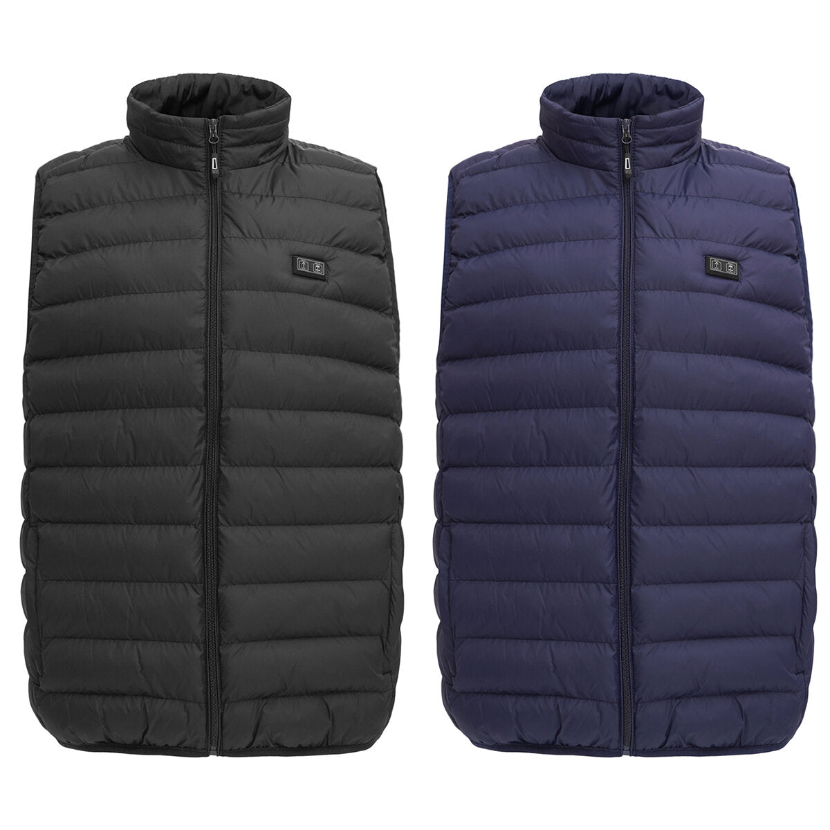 Graphene Electric Heating Vest, USB-Powered, 11 Zones, Thermostat Control, Winter Warmth