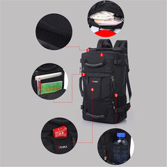 Men Multi-carry Large Capacity Travel Outdoor Multi-function 15.6 Inch Laptop Bag Backpack