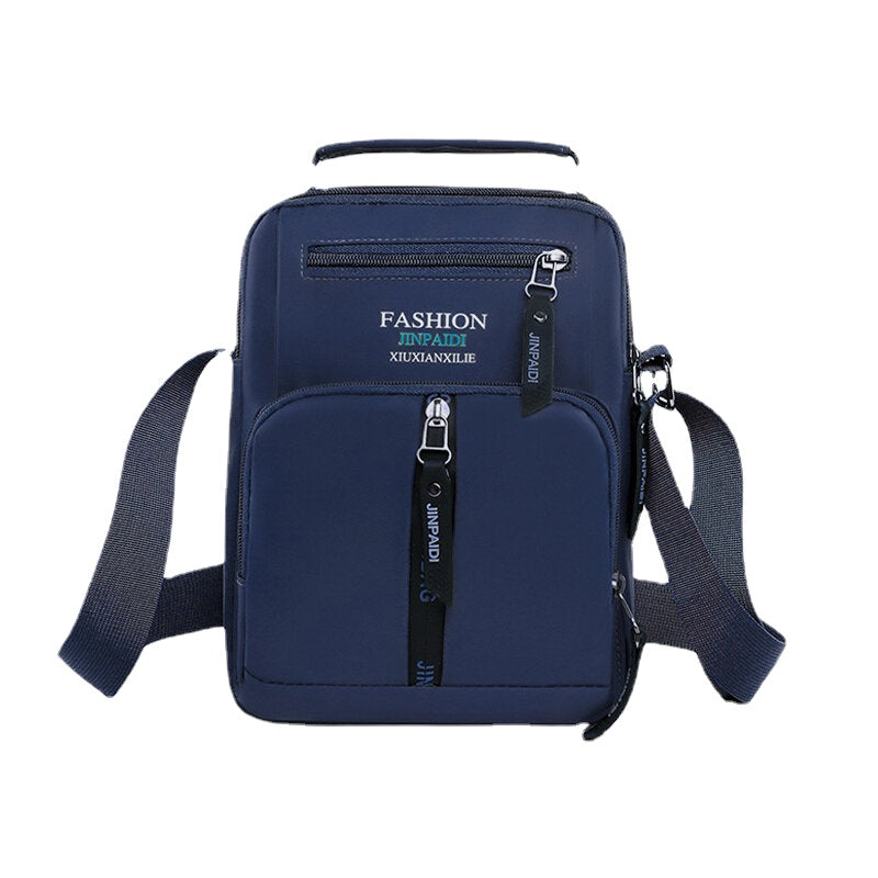 Men Oxford Cloth Multi-pocket Large Capacity Multi-Layers Waterproof Crossbody Bag Shoulder