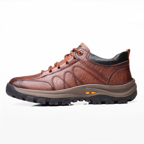 Men's Casual Leather Shoes Classic Outdoor Sports Hiking Shoes Trekking Men's Footwear