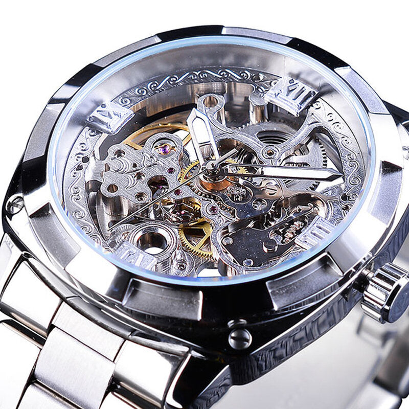 Light Luxury 3ATM Waterproof Luminous Display Fashion Men Mechanical Watch