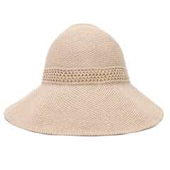 Women UV Protection Straw Hat Wide Brim Bucket Hats Round Flat Caps Beach Holiday Cap