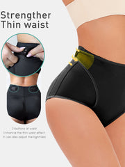 Plus Size Women Abdomen Control Hip Lift Panty High Waist Shapewear