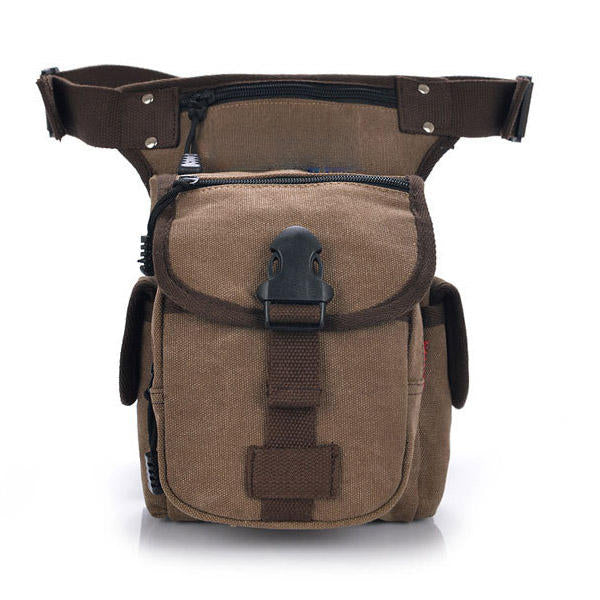 Unisex Casual Canvas Outdoor Sports Waist & Camera Bag