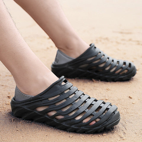 Men's Beach Casual Home Sandals Slipper Quick Drying Slippers Sandals Non-Slip Breathable