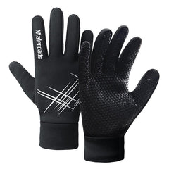 Winter Warm Touch Screen Gloves Velvet Waterproof Non-Slip Skiing Cycling Gloves