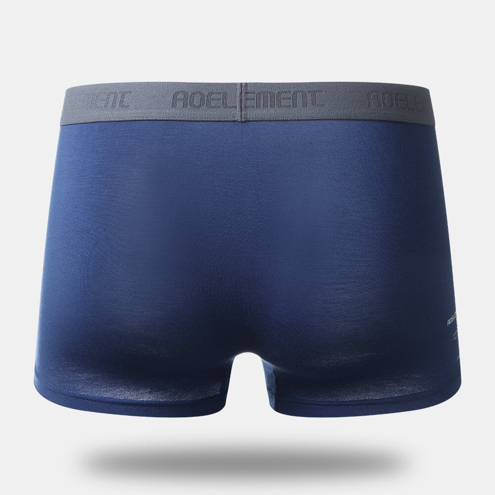 Mens Fatty Big Size Modal U Convex Boxer Briefs