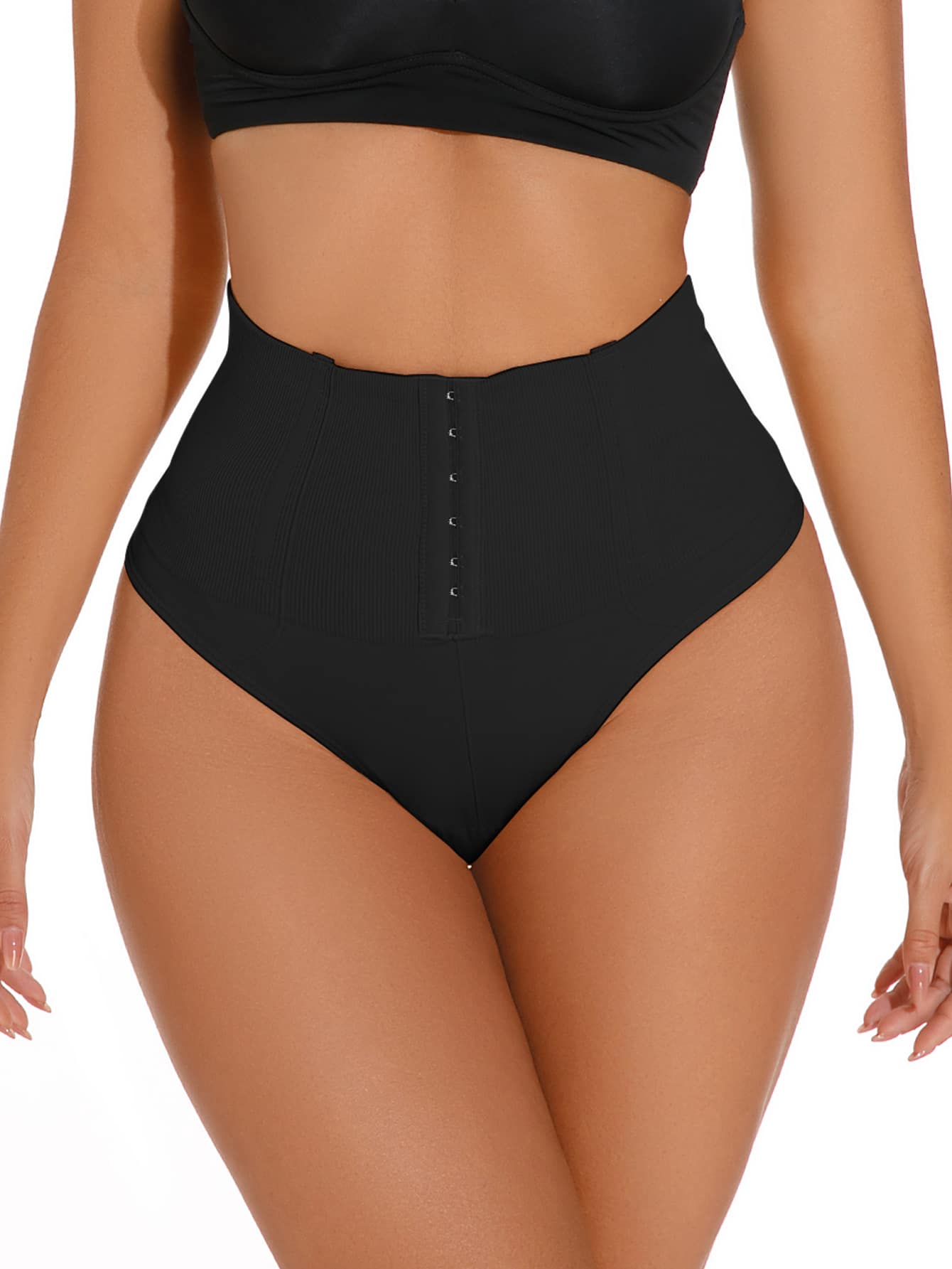 Comfortable Hook & Eye Shapewear Panty for a Sleek Silhouette