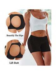 Hollow Out Seamless Butt Lifter Shapewear Shorts for Women - Sexy & Sporty