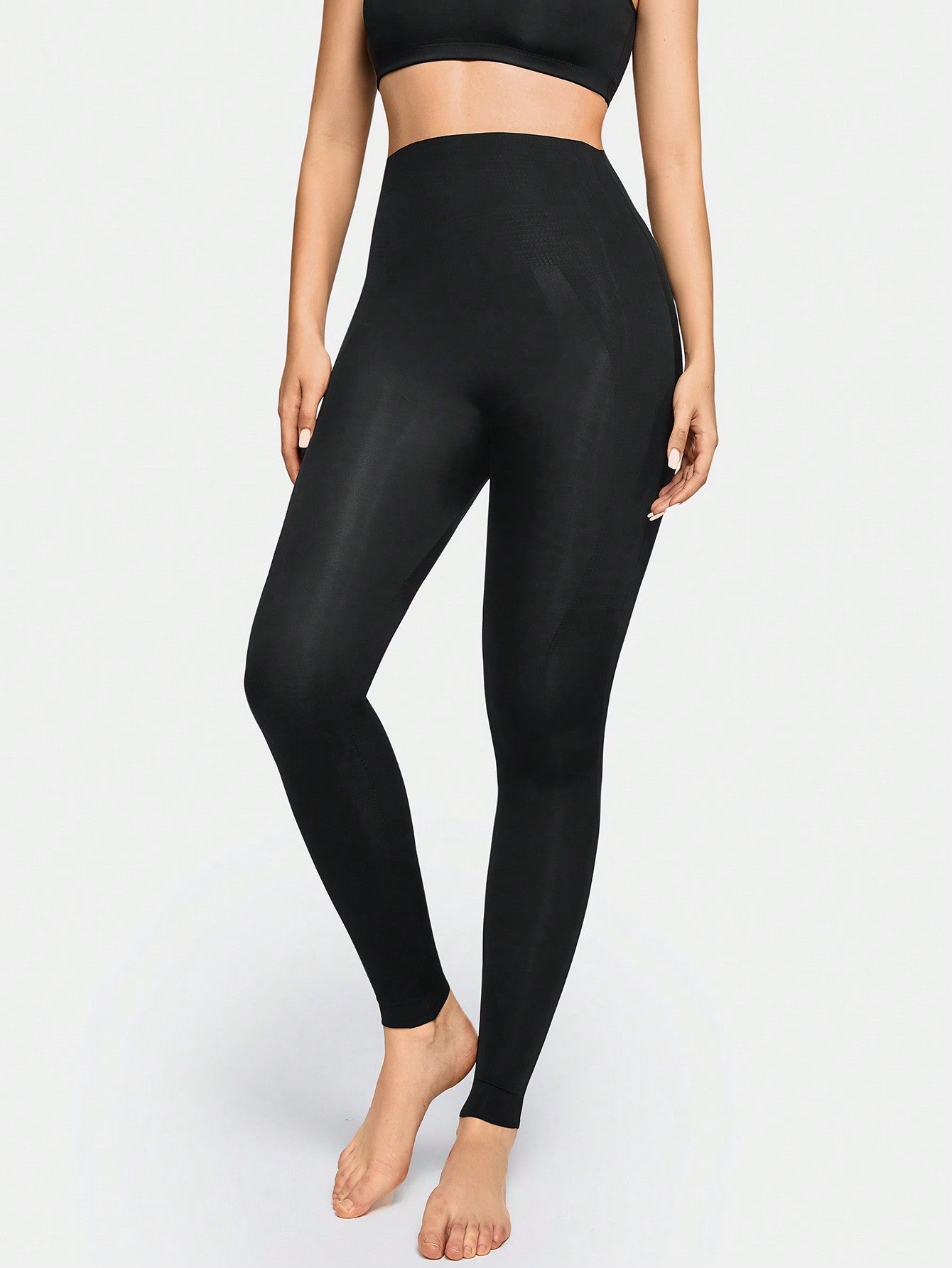 High Waist Shapewear Leggings for Tummy Control