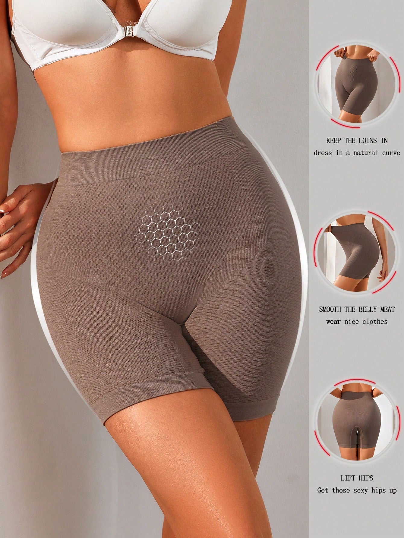 Seamless Women's Shapewear Shorts for Slimming and Comfort