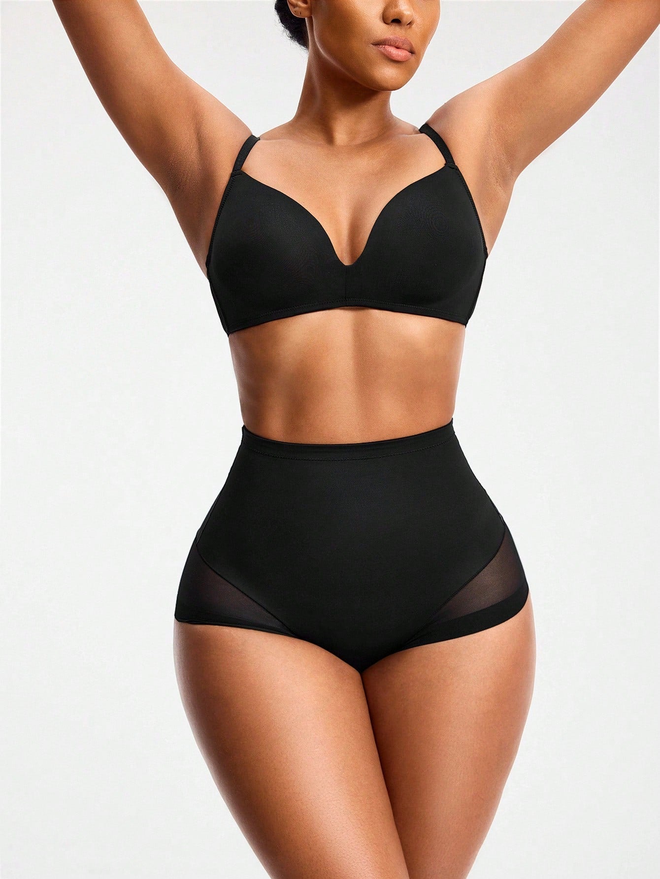 High-Waisted Shapewear Shorts - Tummy Control & Butt Lifter