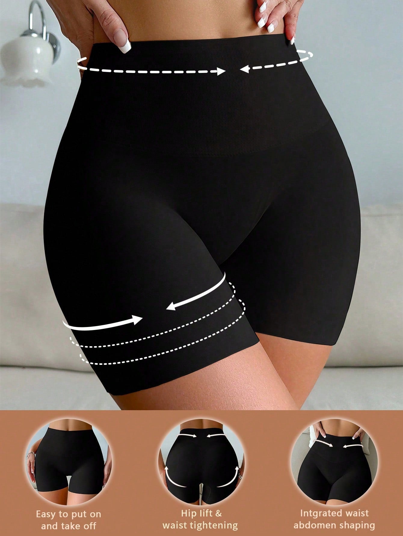 Women's Tummy Control Shaping Shorts - Slimming & Comfortable