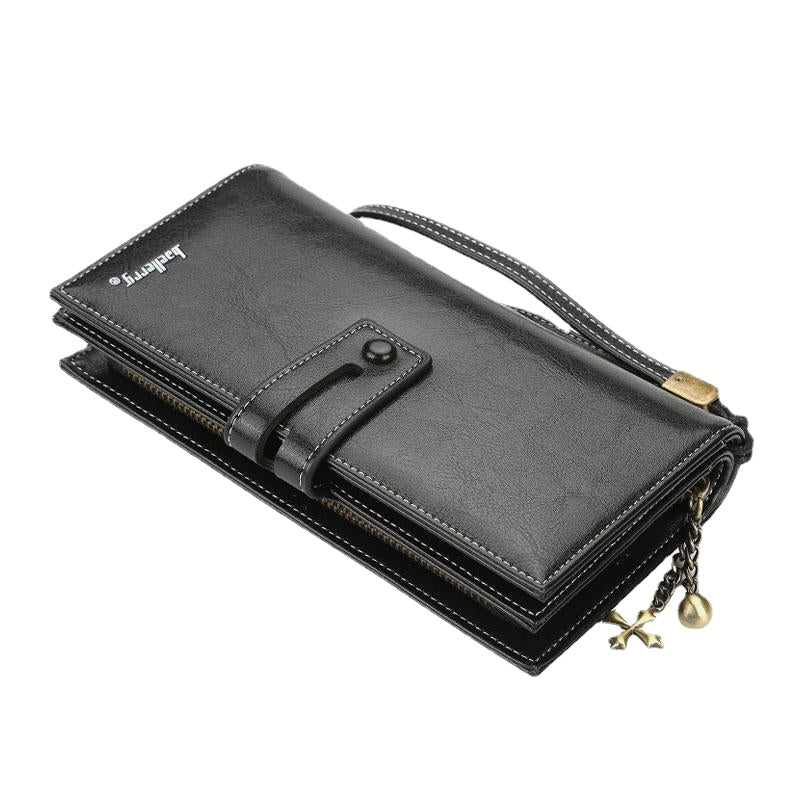 Women Beauty Fashion Long Wallet Clutches Bag Zipper Phone Bag