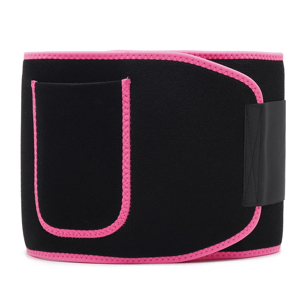 Unisex Nano Silver Coating Weight Loss Sweating Sports Fitness Portable Slimming Waist Trimmer Belt