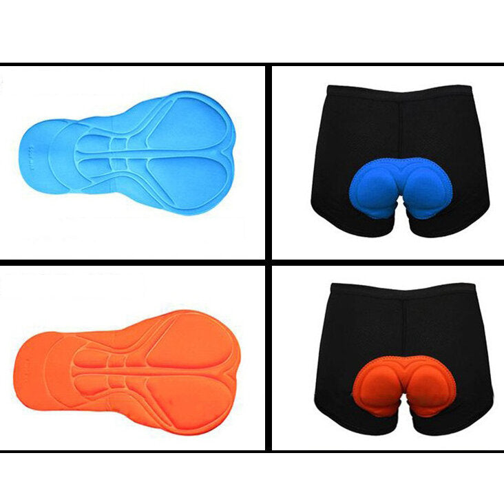 Outdoor Bicycle Silicone Cushion Short Pants Bike Breathable Underpants Soft Sock-Absorption Cycling Underwear