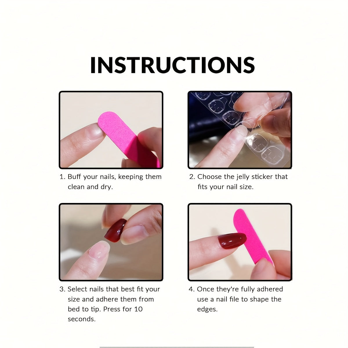 24pcs Purple Matte Ballet Coffin Press-on Nails Set with File & Adhesive Sticker