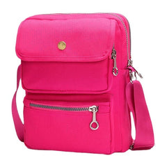 Women Nylon Travel Passport Bag Crossbody Travel Useful Shoulder Bag