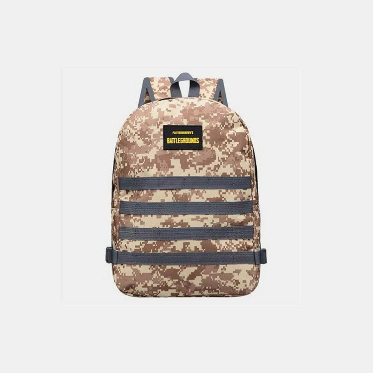 Unisex Camouflage Oxford Cloth Student School Bag Fashion Game Trend Backpack