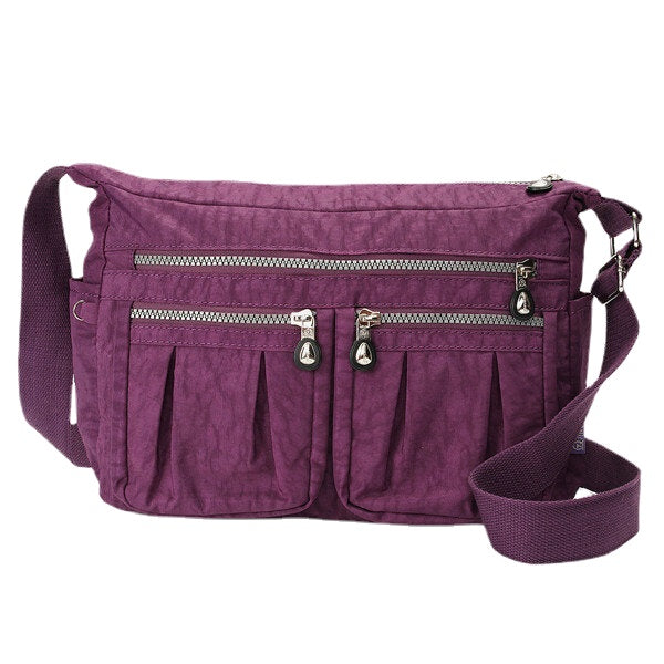 Women Nylon Light Weight Bags Casual Outdooors Waterproof Shoulderbags Crossbody