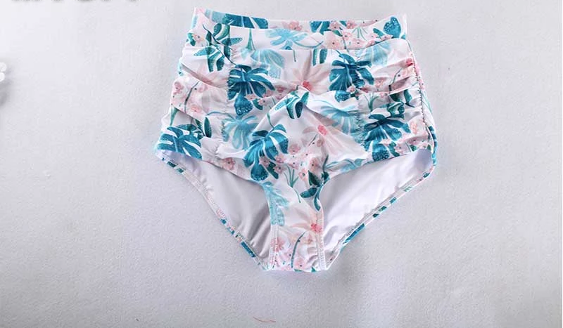 Floral Printed Clothes For Mother Daughter And Swimwear Bikini