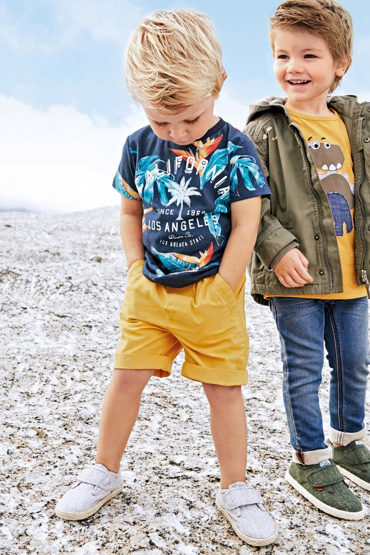 Cotton T Shirt+Short Pants Sets For Baby Boys - Sheseelady