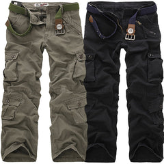 High Quality Men'S Pants Casual Multi Pocket Military Trousers For Men
