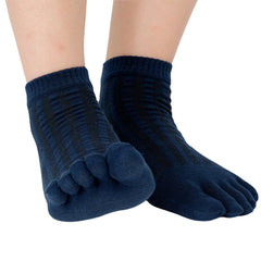 Men Women Breathable Wicking Short Ankle Sock Outdoor Sports Deodorant Five-Finger Socks