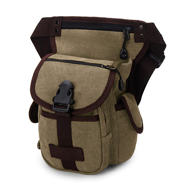 Unisex Casual Canvas Outdoor Sports Waist & Camera Bag