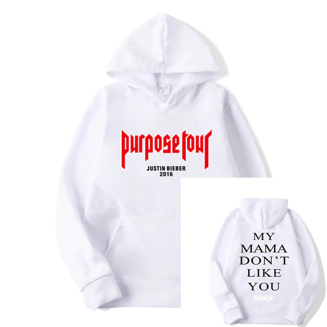 Justin Bieber Poster Hip Hop Sweat Homme Hoodie
