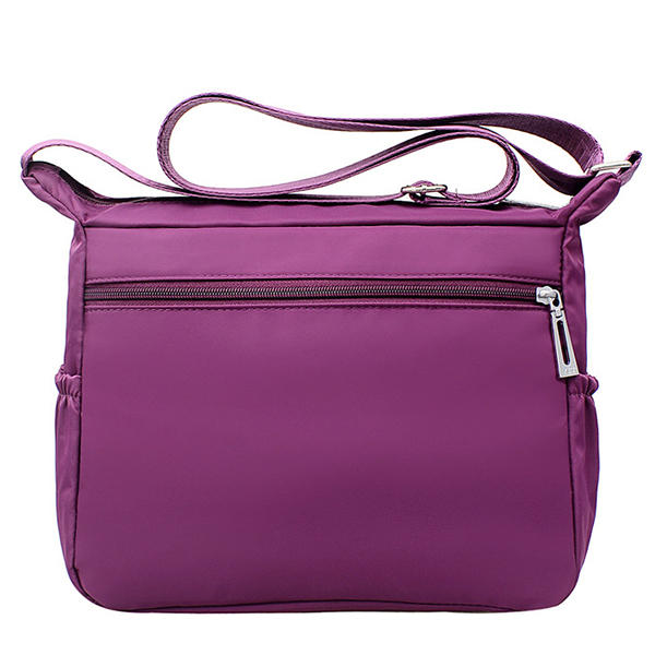 Women Nylon Multi-layer Mummy Bag Shoulder Messenger Crossbody