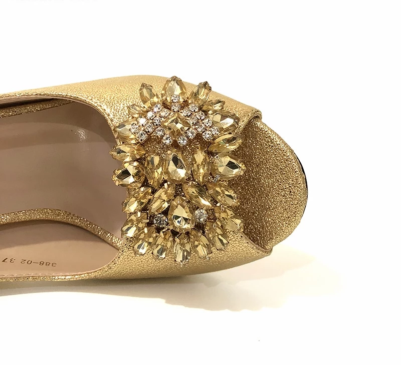 Crystal Buckle Strap High Quality Pumps For Women - Sheseelady