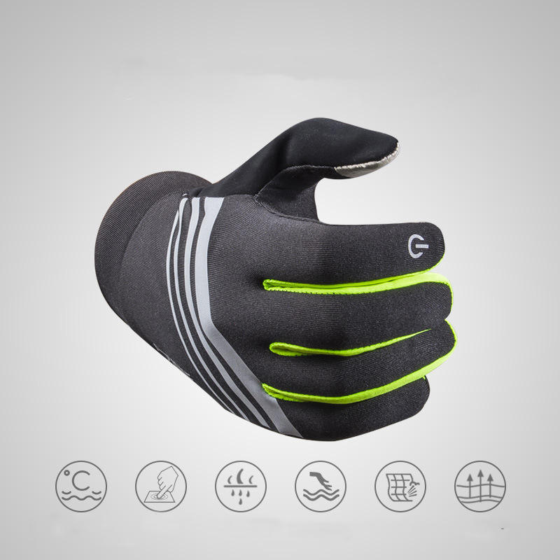 Winter Thermal Warm Full Finger Skiing Cycling Glove Skiing Xiaomi Motorcycle E-bike Bike Bicycle