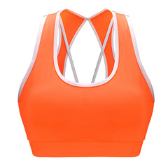 Women Sports Vest Breathable Youth Yoga Vest Running Fitness Sports Bra Underwear