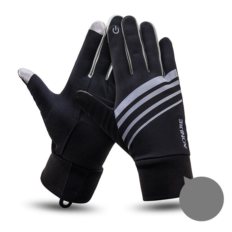 Winter Thermal Warm Full Finger Skiing Cycling Glove Skiing Xiaomi Motorcycle E-bike Bike Bicycle