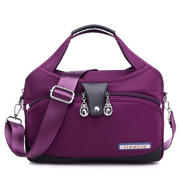 Women Large Capacity Multi-Pocket Shoulder Bag Handbag For Outdoor