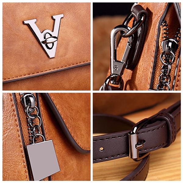 Vintage Elegant Tassel Bucket Bag Shoulder Bag Handbag Crossbody Bag For Women