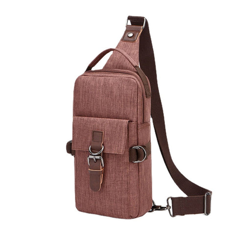 Men Large Capacity Waterproof Anti-theft Outdoor Casual Crossbody Bags Chest Bag Shoulder Bag