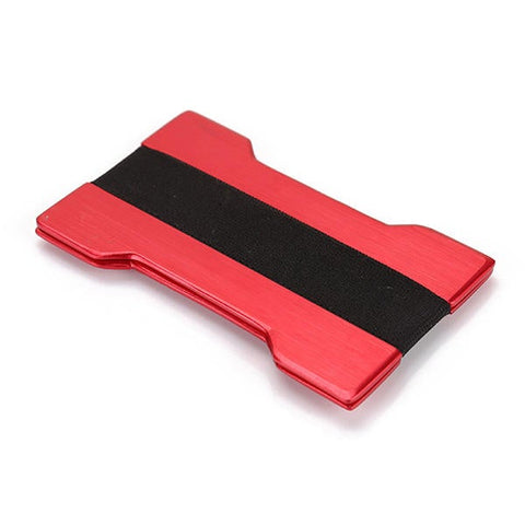 Aluminium Alloy Business Card Holder Metal Credit Cards Protector Anti Thief Slim Wallets