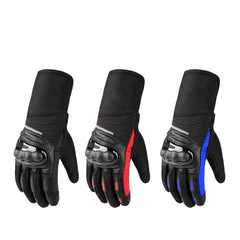 Waterproof Winter Motorcycle Gloves - Warm, Cold Weather Riding Gear