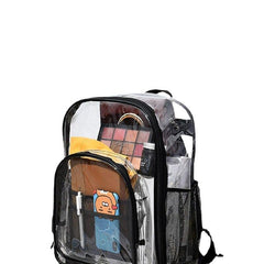 High Quality Waterproof Transparent Women's Large Capacity School Bag