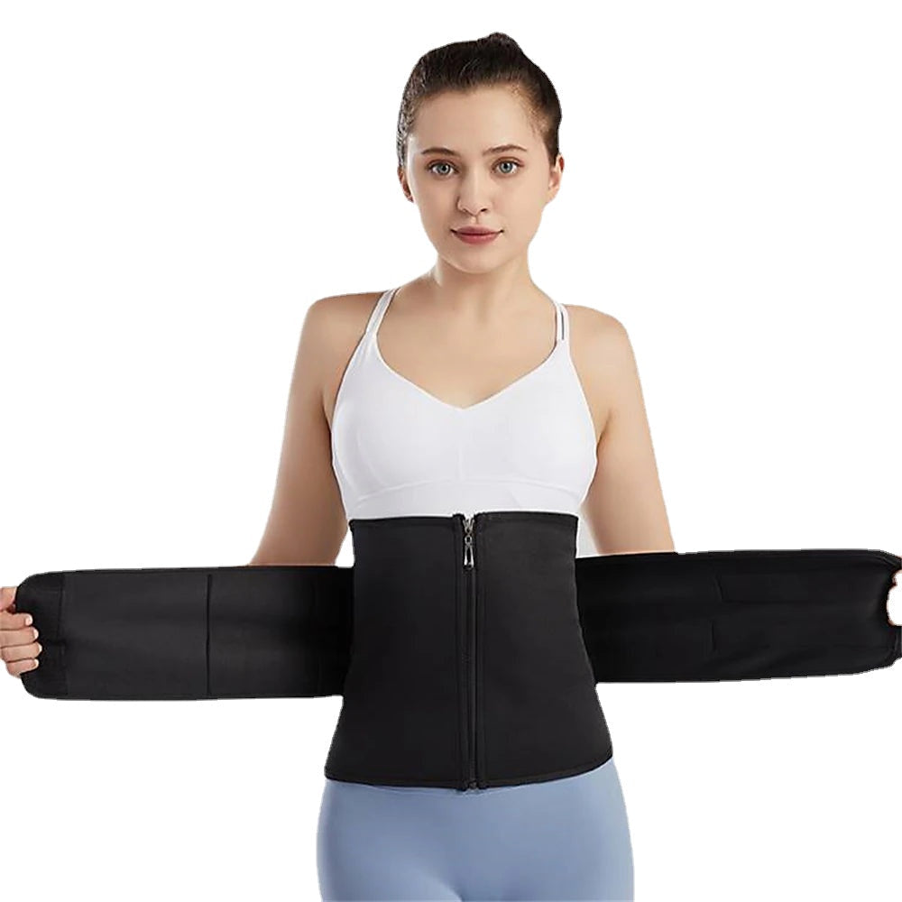 Adjustable Belly Waist Belt Fitness Sports Waist Belt Velcro Corset Artifact Cross-border Direct Sales