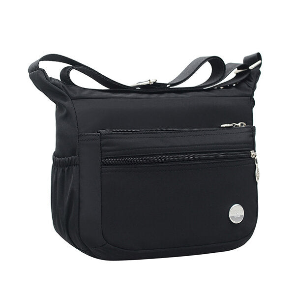 Women Nylon Shoulder Bag Outdoor Sports Waterproof Crossbody