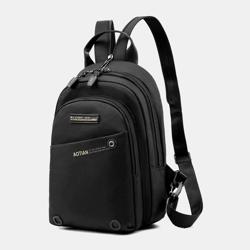 Men Multifunctional Backpack Waterproof Multi-carry Crossbody Bag Backpack