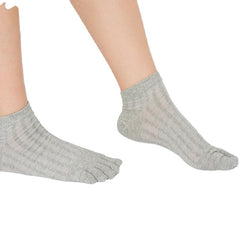 Men Women Breathable Wicking Short Ankle Sock Outdoor Sports Deodorant Five-Finger Socks