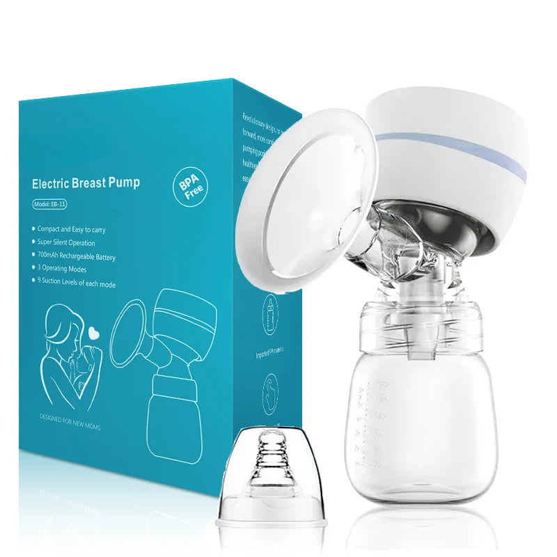 Intelligent Electric Breast Pump - High Suction, Comfortable, Silent, Painless for Postpartum Use