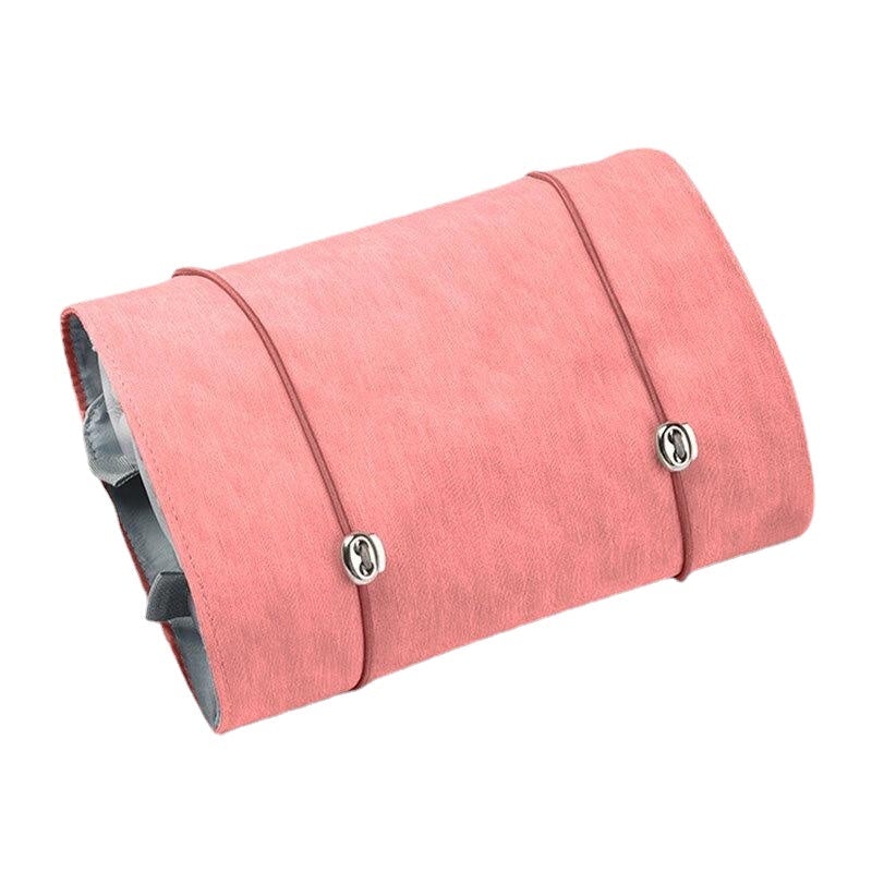 Women 4 In 1 Large Capacity Foldable Detachable Leather Waterproof  Storage Wash Bag
