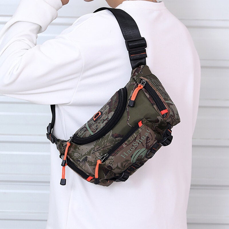 Men Fashion Multifunctional Shoulder Bag Crossbody bag Waist