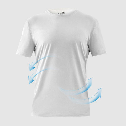 Outdoor Sport Round Collar Antiviral T-shirts Casual Quick-drying Shirts Summer Breathable Sweat Absorbing Shirts