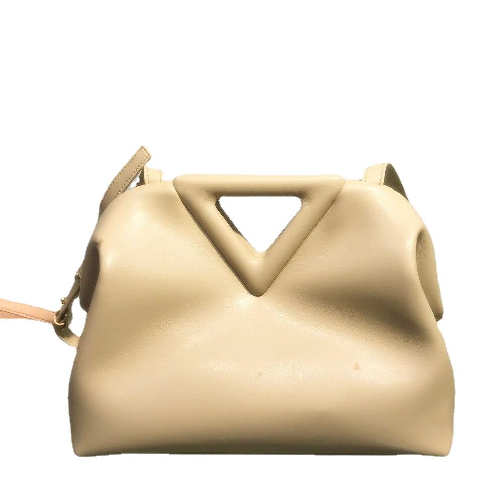 Luxury Casual Women's Triangle Handle Handbags